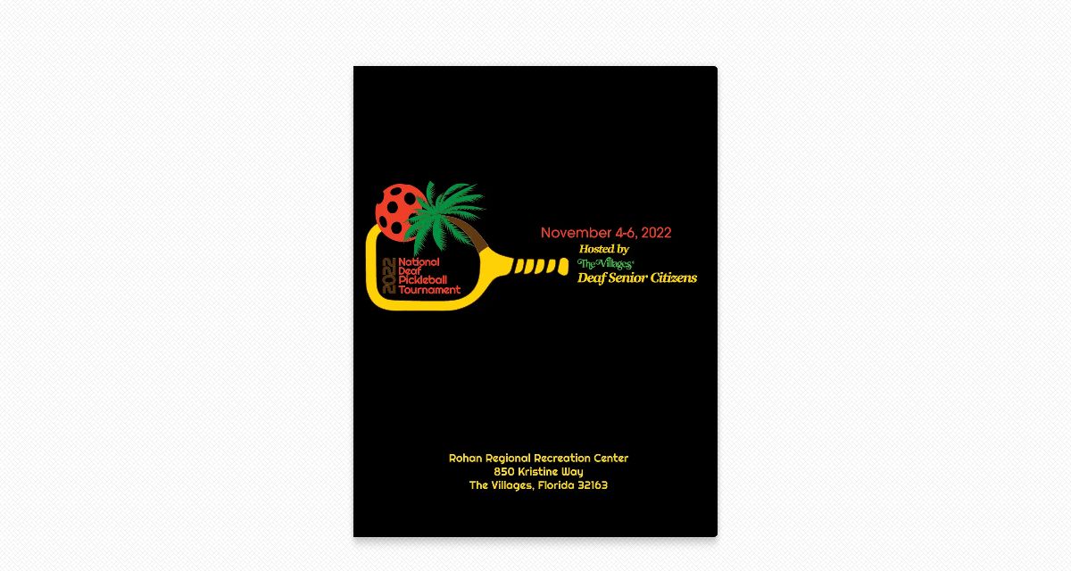 National Deaf Pickleball Tournament 2022